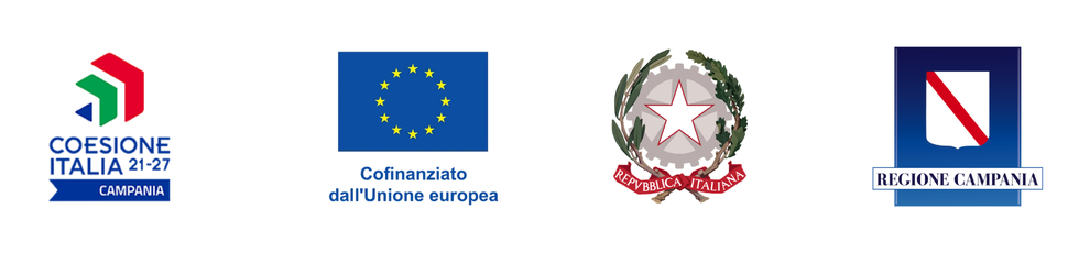 Loghi IeFP, Regione Campania e FSE+